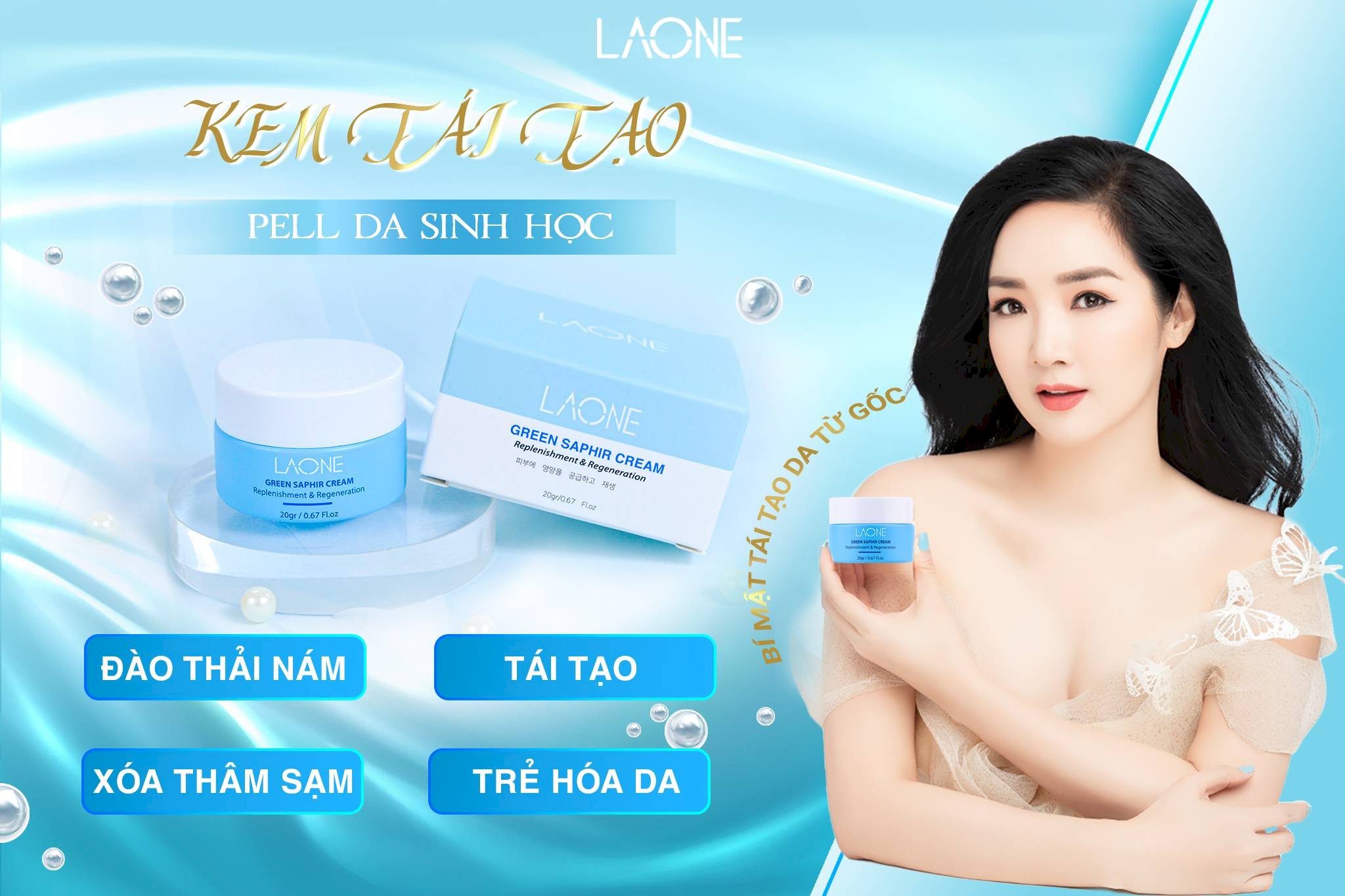 Kem Hỗ Trợ Ức Chế Nám Green Saphir Cream